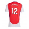 Arsenal Jurrien Timber #12 Heimtrikot 2024-25 Kurzarm